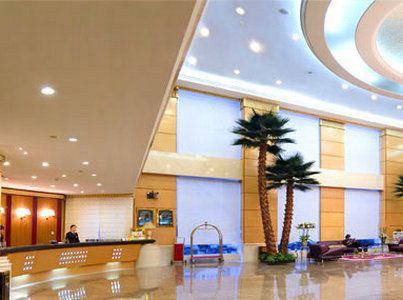 New Seasky Hotel Wuhan Interiør billede